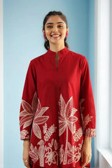 Red Leaves Co-Ord Set